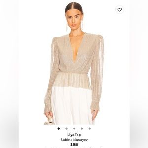 Stunning sequin detailed top